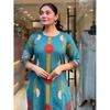 Indian Bollywood Ethnic Salwar Kameez Pakistani Cotton Kurti Palazzo Dupatta Set