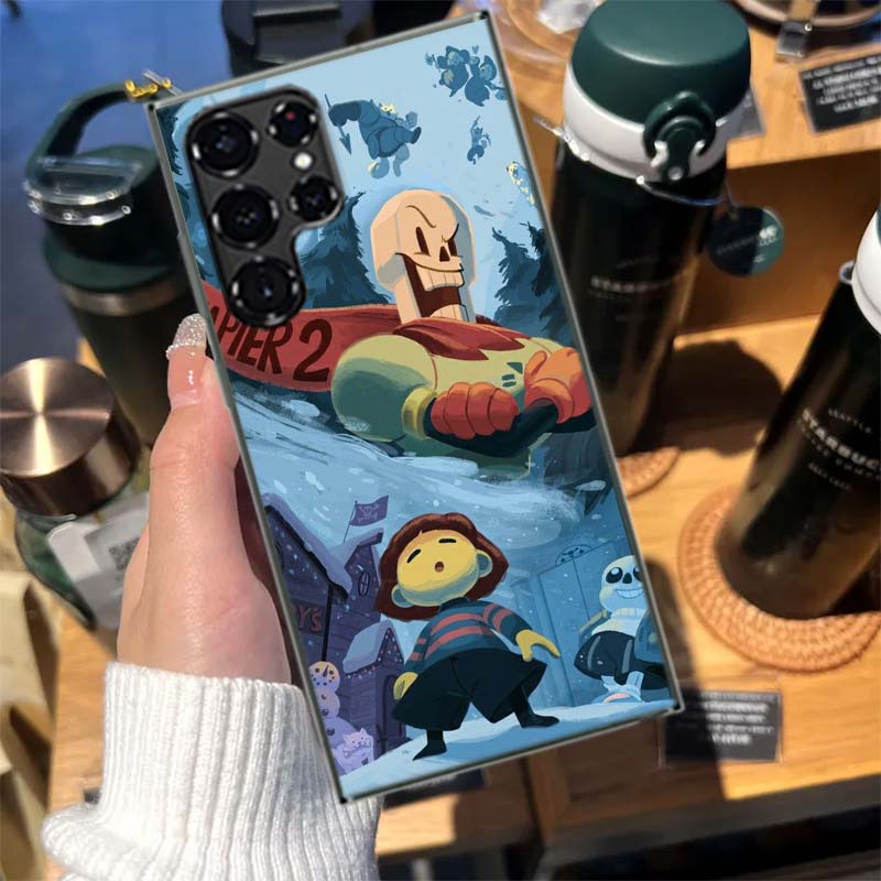 Chapter art Undertale Cases Phone Case for Samsung Galaxy S26 Ultra S25 Edge S24 S23 FE S21 Plus S20 S22 S10 Cover TPU Capa Shel