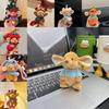 Elephant Bear Pooh Pig Keychain Cute Kids Backpack Pendant Plush Doll Gifts