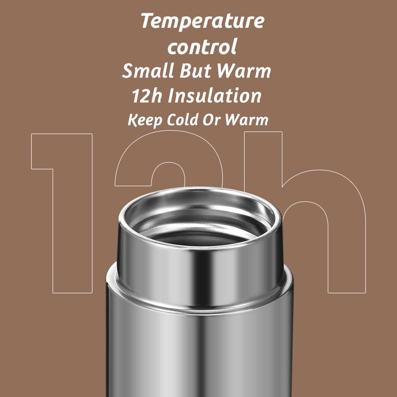 120ml Small Capacity 316 Stainless Steel Portable Vacuum Thermal Insulation Tumbler Thermos Cup Pocket Cup Small Water Bottle