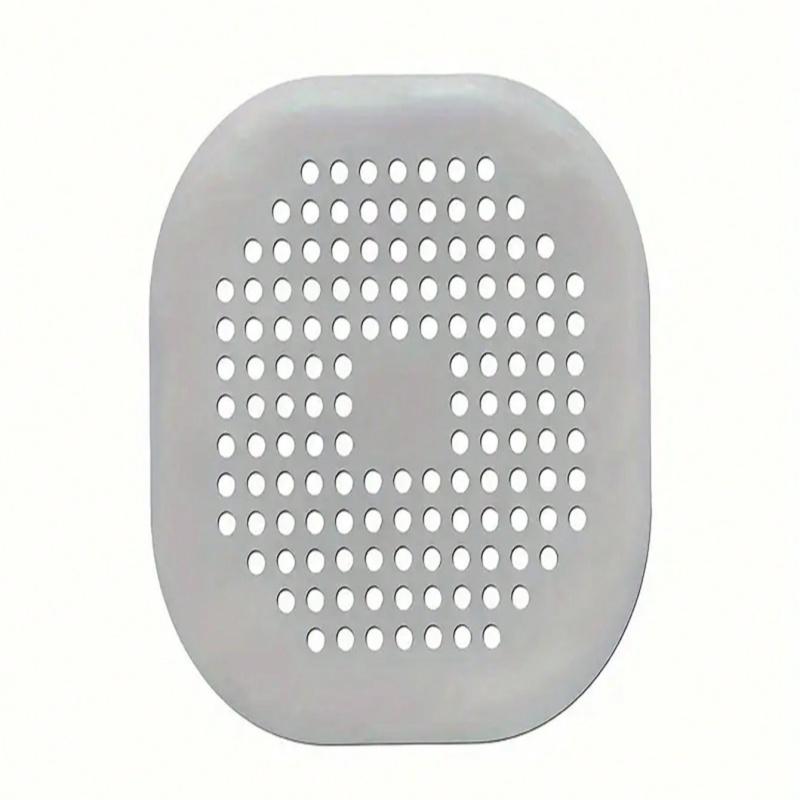 

Hair Filter, Sink Anti-Clog Filter, Bathtub Shower Floor Drain Plug, Silicone Kitchen Deodorant Plug, Bathroom Tools 1pcs серый