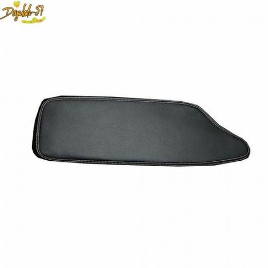 Black Leather Car Armrest Box Protector Cover For Lexus UX200 250h -