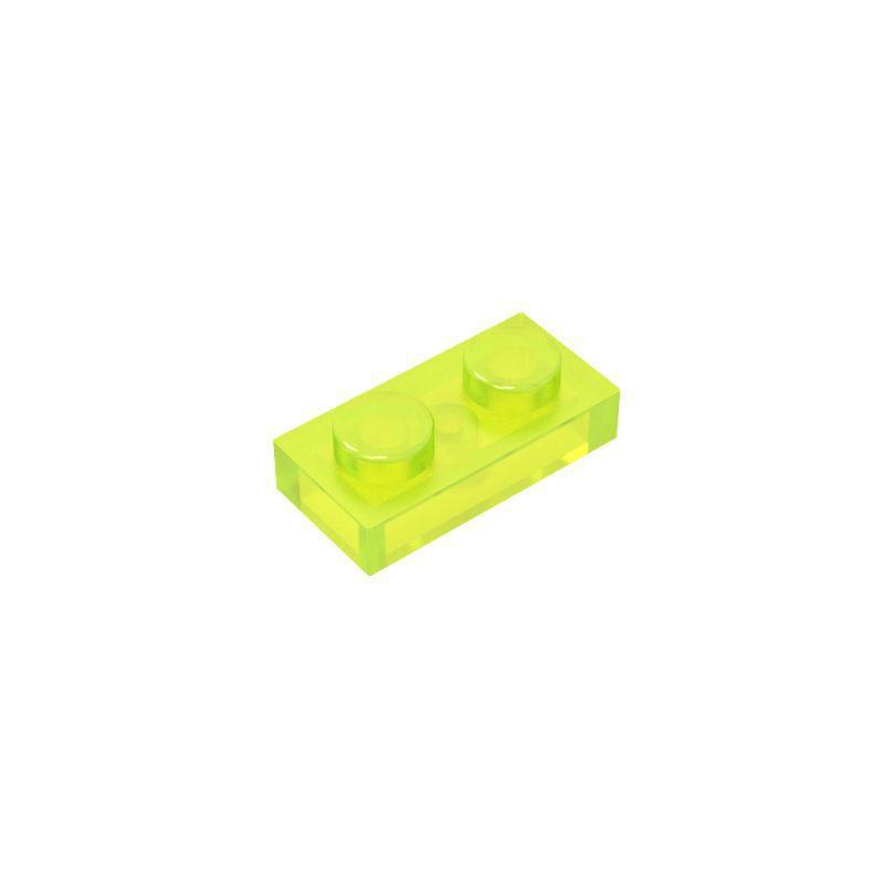 60pcs/lot 3023 DIY Blocks Building Bricks Thin 1X2 Educational Assemblage Construction Toys for Children Compatible With Brand