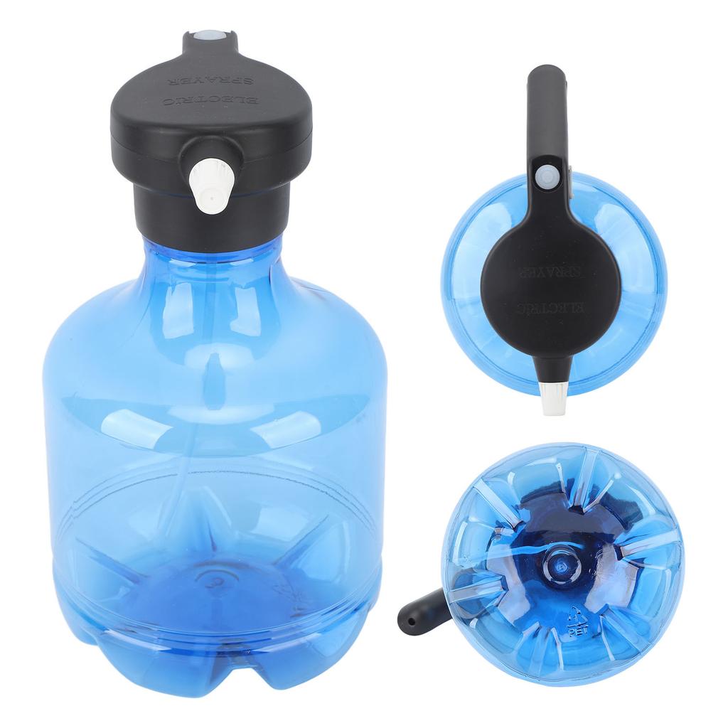 3L Electric Spray Bottle Rechargeable High Pressure Cleaning Spray Can for Watering Flowers Garden Cleaning
