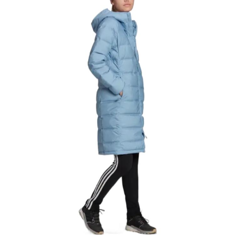 adidas Helionic Down Jacket Women's Blue GQ7116