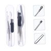 FOMIYES Stainless Steel Ear Wax Removal Tool, Ear Cleaner, Ideal for Ear Cleaning, Practical Ear Cleaning Goods, Silver Material, 2 Sets