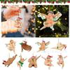 Lustige Weihnachtsdekoration Ornament Für Auto Oder Zuhause Acrylmaterial Cartoon-Design Tolles Geschenk Charaktere)