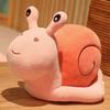 Plush Snails Stuffed Animals Toys Dolls Gifts for Kids Boys Girls Orange 9 Inches