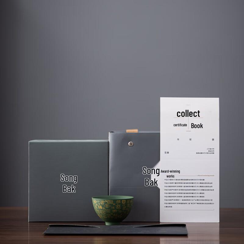 Shangqi Ceramic Master Tea Cup - Hundred Blessings Bowl