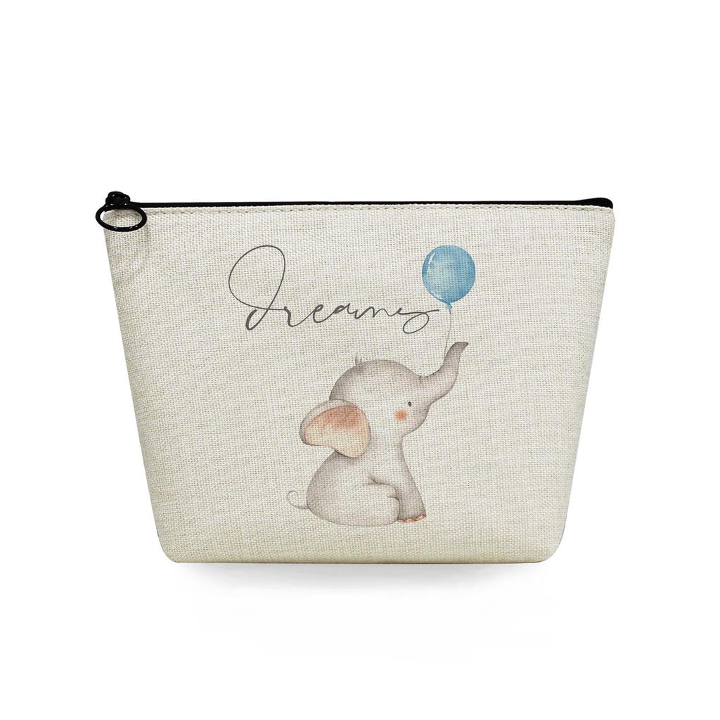 Women Cat Print Cosmetic Bag Toiletries Organize Travel Storage Case 6744