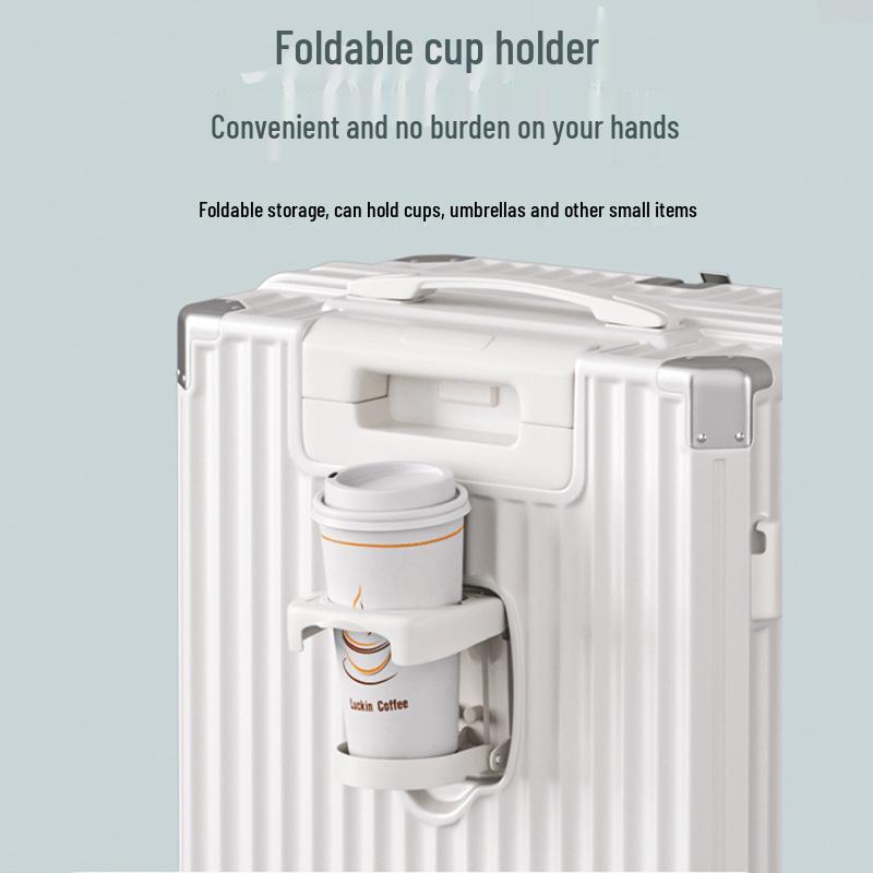 2025 Multifunctional Trolley Suitcase: Durable Japanese Design for Men, Women & Students with Leather Finish & Combo Lock