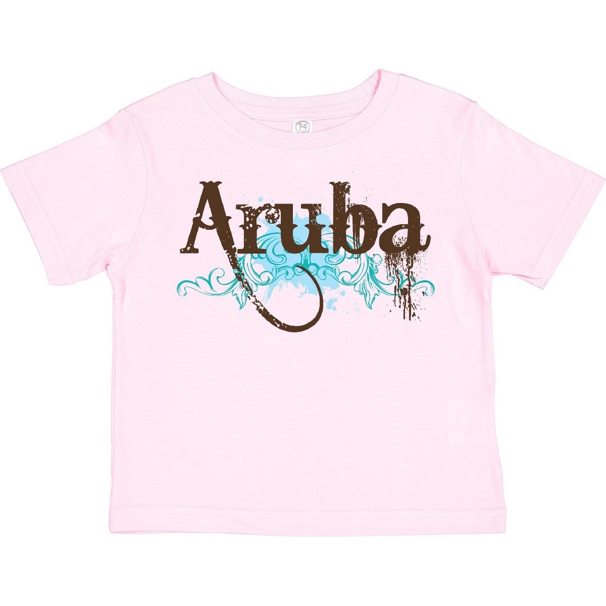 Inktastic Aruba Toddler T-Shirt Travel Country Countries Vacation Child Kid 120