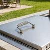 Rustfrit Stål Fjederhåndtag til Grill Bolt-On Udskiftningsgreb med Beslag 5-3/8" Længde Varmebestandigt Rustfrit Kraftigt Håndtag til