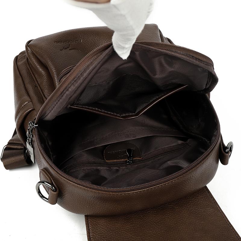 PU Women's Backpack Commuter Large Capacity Multifunctional Shoulder Bag