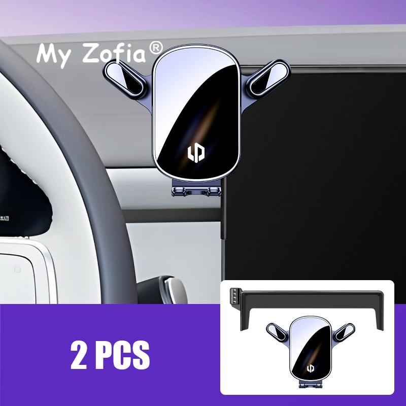 Für Leapmotor B10 2025 2026 Auto Handyhalter Automobil Navigation Zentrales Display Bildschirm Schwerkraft Halterung Zubehör