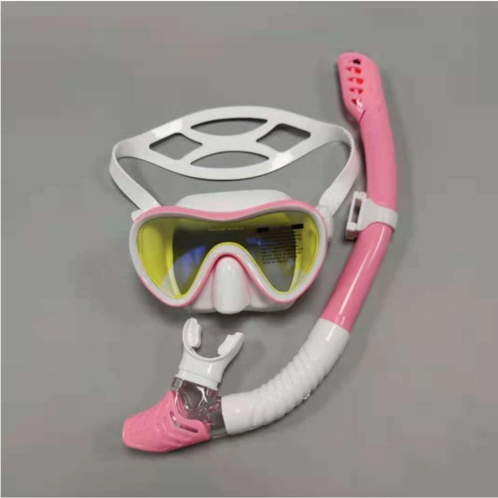 Diving goggles snorkel set