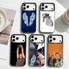 C-Coldplay Britpop Icon Shell Phone Case For iPhone17,16,15,14,13,12,11 Plus,Pro Max Black Border Silver Plated Cover