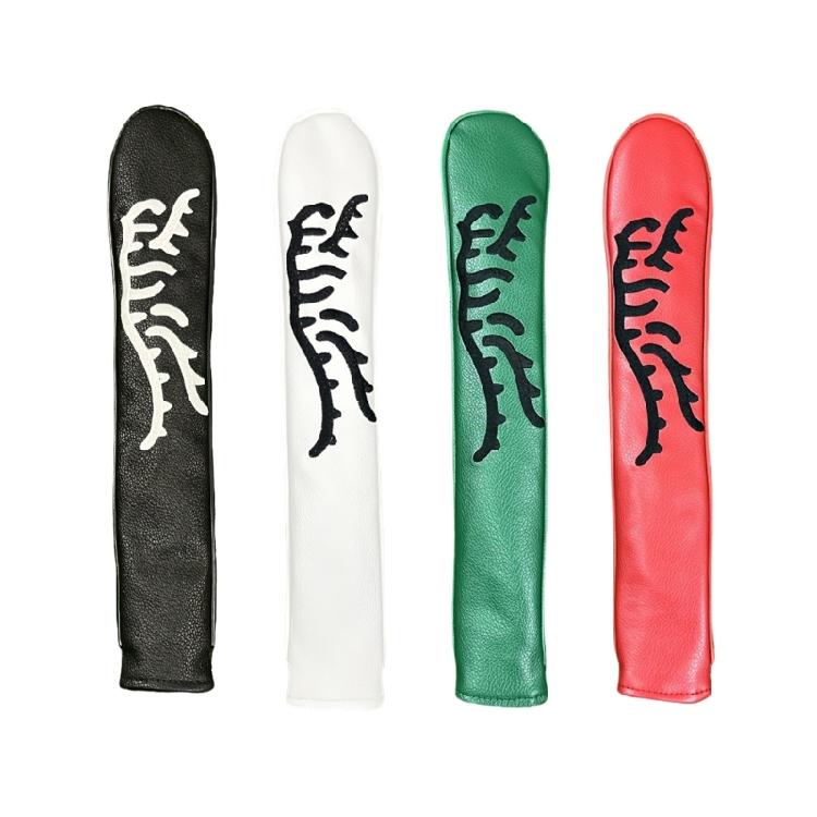 PU Leather Golf Club Protector Alignment Stick Cover Line Pattern Golf Alignment Stick Cover Case Holder Golf Supplies