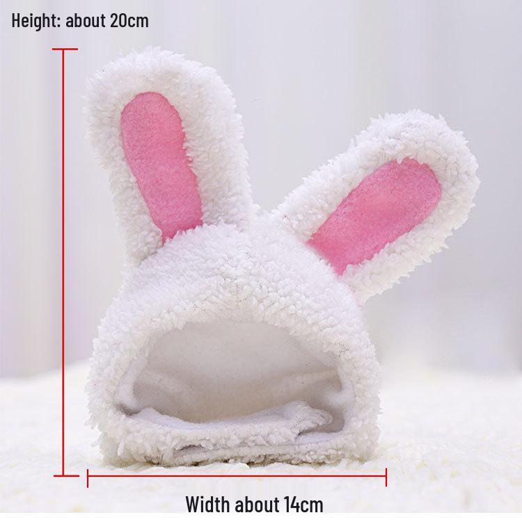 Cozy Cotton Fleece Hat for Small Pets - Perfect for Dogs, Cats, and Rabbits In Autumn and Winter
