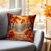 Autumn Harvest Of Fruits Leaves Pillowcase Bedroom Sofa Cushion Cover 100% Polyester Living Room Cushion Pillowcase Home Decor