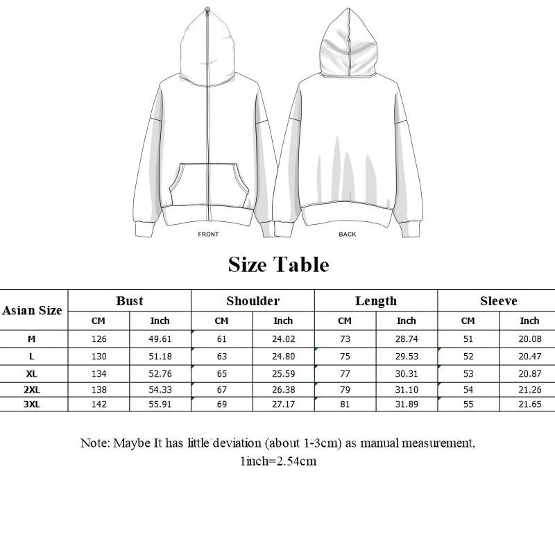 Custom Print Y2K Hooded Zip-Up Sweatshirt Women Oversized Long Sleeve Pullover In Cotton Fabric 2025