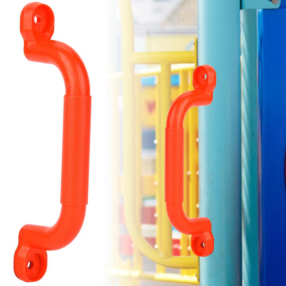 A Pair of Plastic Kids Children Playground Safety Non slip Handle Swing Toy Accessories