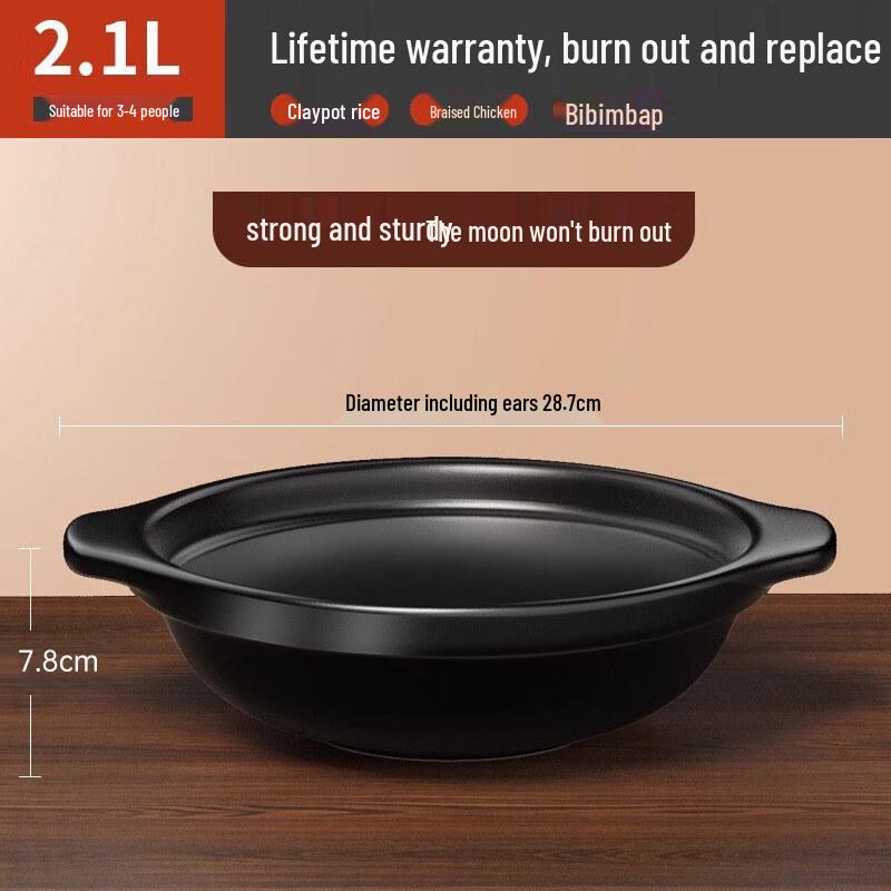 Yiceng Ceramic Clay Pot Stew Cooker