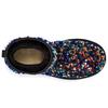 UGG Classic Mini Stellar Sequin Snow Boots Black Women's 1112515-BLK