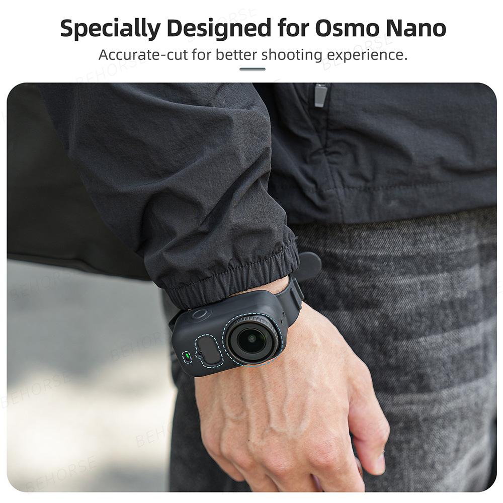 Hand Wrist Silicone Strap For DJI Osmo Nano Silicone Case Protective Cover Adjustable Strap For DJI Osmo Nano Camera Accessories
