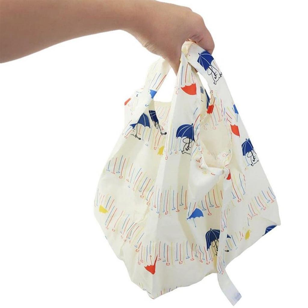 Marushin Mini Eco Moomin Rain and Cute Nordic 33cm H x 25cm W x 20cm D 8cm x Made with Recycled Product 1425016000 Bag, Umbrella, Design, Approx.