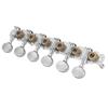 6L6R Configuration Guitar Tuning Pegs Smooth Tuning Machine Heads  For Guitar Repair