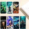 TR33 One Piece Zoro Transparent Phone Case for Motorola Moto G7 G8 G9 G84 G85 G73 G24 G15 Z2 Play Power Plus