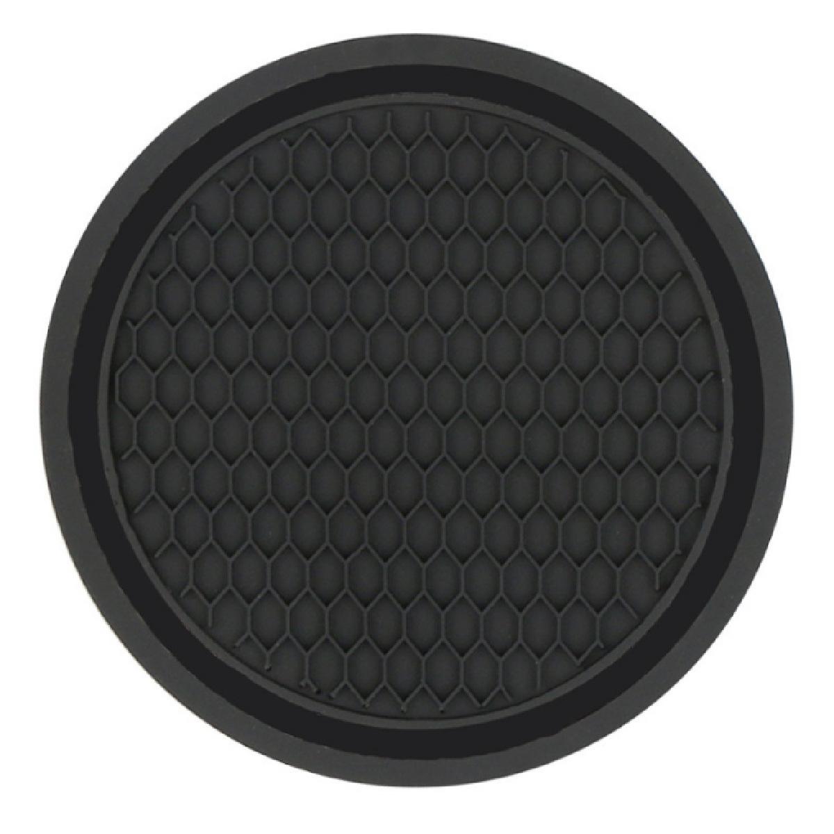 

Автомобильные подставки из ПВХ для путешествий, автоматический подстаканник, вставка, подстаканник, противоскользящие аксессуары для салона автомобиля, коврики для чашек чёрный