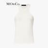 MO&Co. 2024 Fall Modal Wool Blend Slim Fit Vest Top