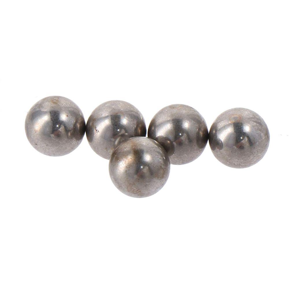 300pcs Steel Bearing Ball Assortment Kit Silver 5/16",3/8",1/2",1/8", 5/32",3/16" 7/32" Loose Bicycle Bearing Steel Ball Valves