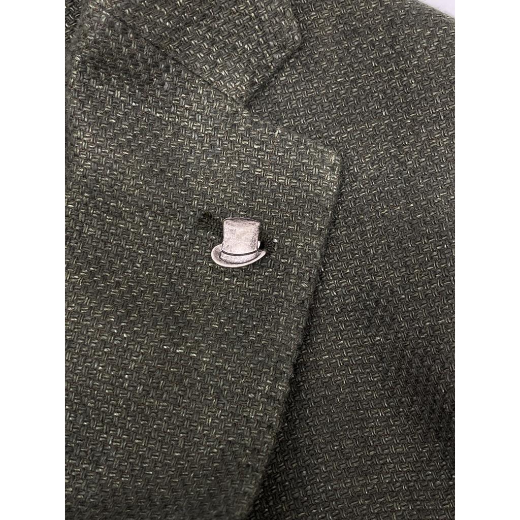 TAGLIATORE Khaki Linen Cotton MONTECARLO 2B Jacket Jacket 42 khakiUsed