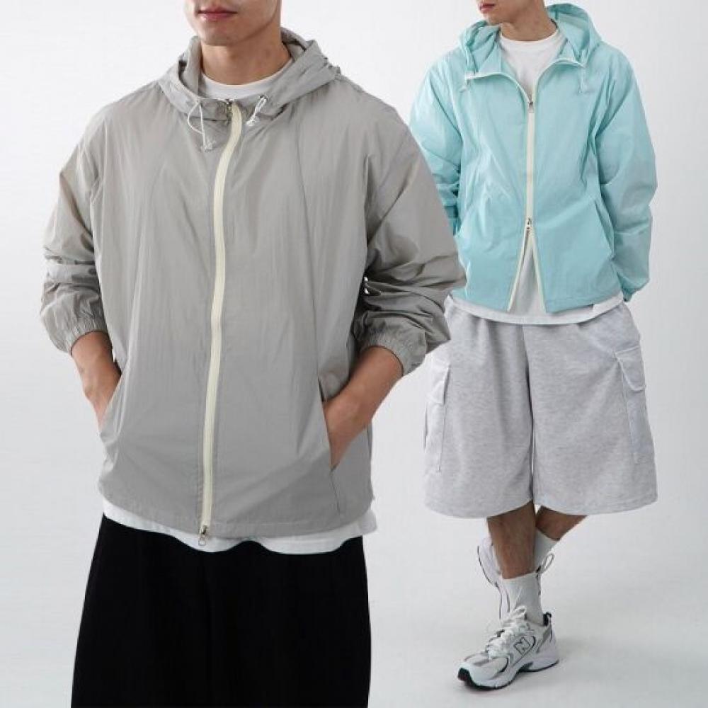 Onl Men Lightweight Windbreaker Anorak