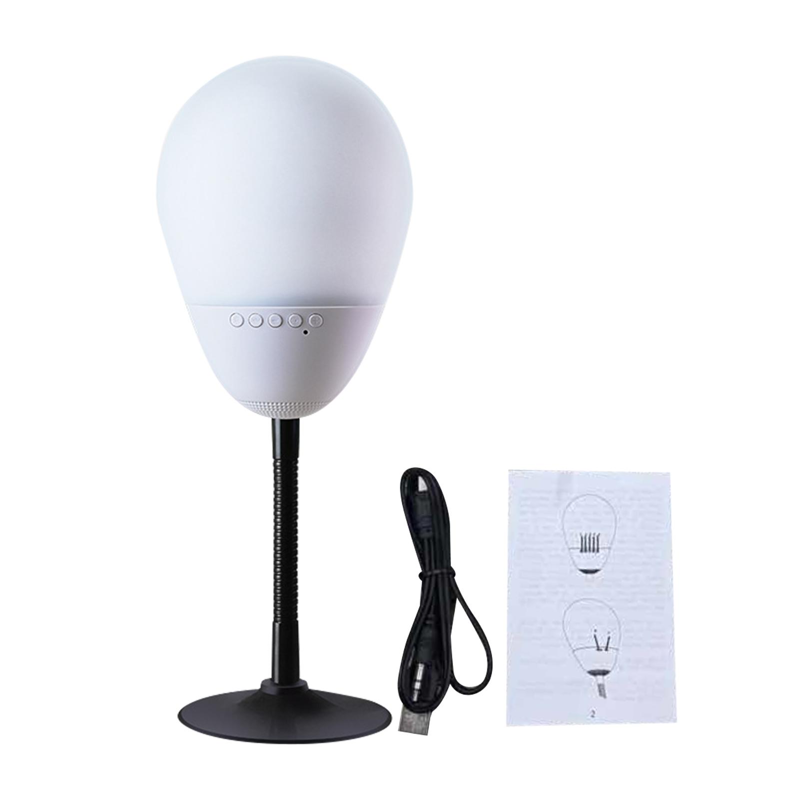 

Wireless BT5.0 Speaker Light with Color Changing Lights, Stress Relief Pat Light, Fun Slap 10+ Mysterious Sound білий