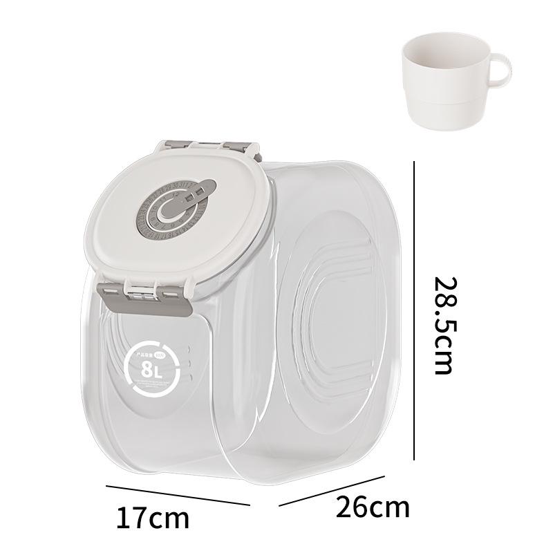 Moon Protection Airtight Rice and Flour Storage Bin