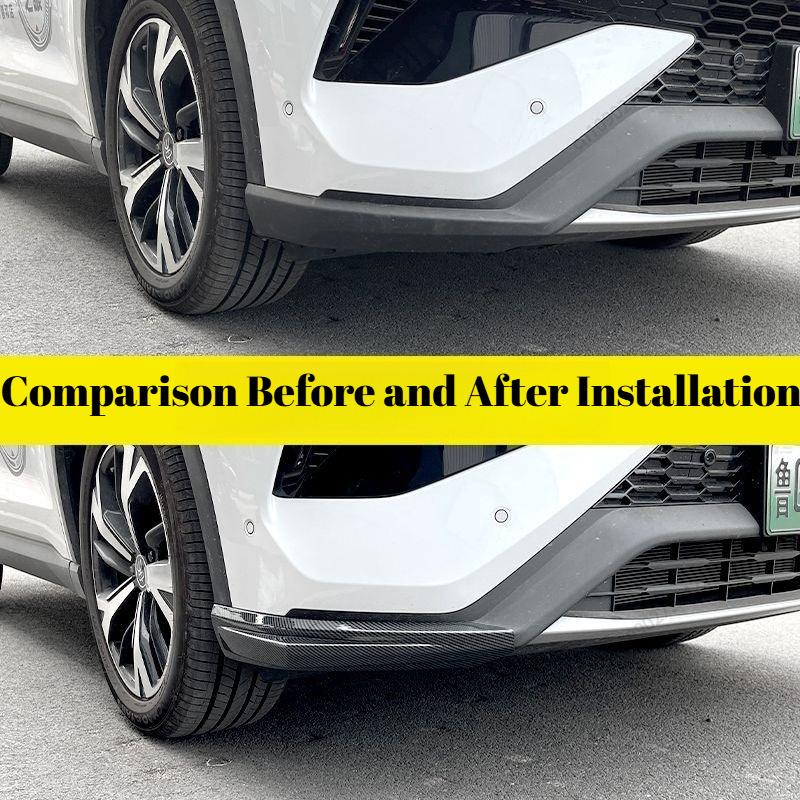 Fit for BYD Song Pro 2024-2026 Front Bumper Anti-Collision Decorative Strip Front Lip Guard Styling Mouldings Exterior Parts