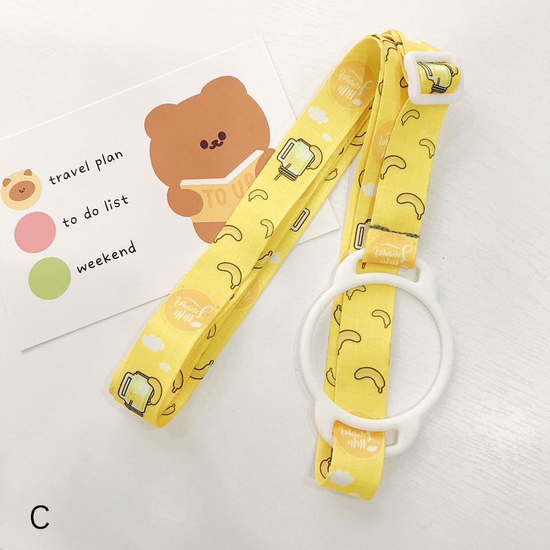 Adjustable Portable Comfortable Kettle Supplies Bottle Buckle Lanyard Hanging Rope Shoulder Strap Water Bottle Strap