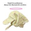 Fashion Rural Style Headscarf Baseball Hat Plaid Bow Scarf Peaked Cap Soft Breathable Strappy Bandana Cap Women