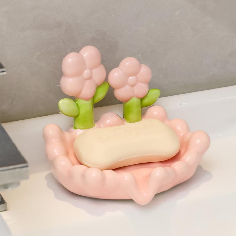 

Creative Ceramic Soap Dish for Hotels and Homes