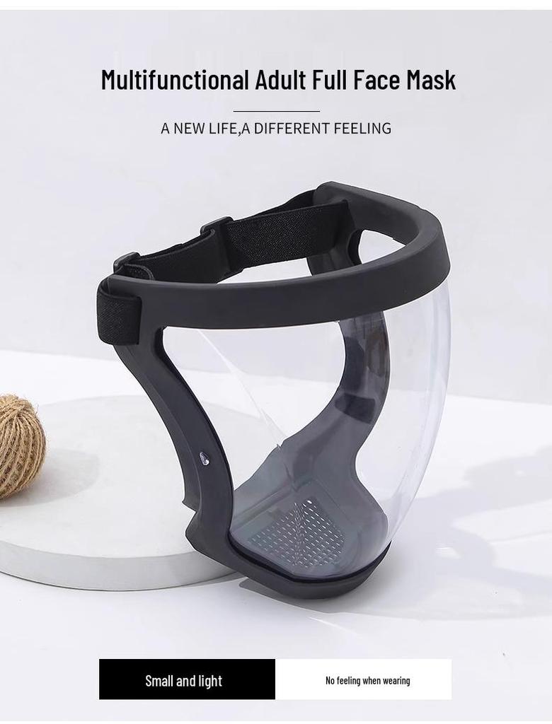 Pesticide Spray Mask: HD Anti-Dust, Non-Fog Full Face Shield