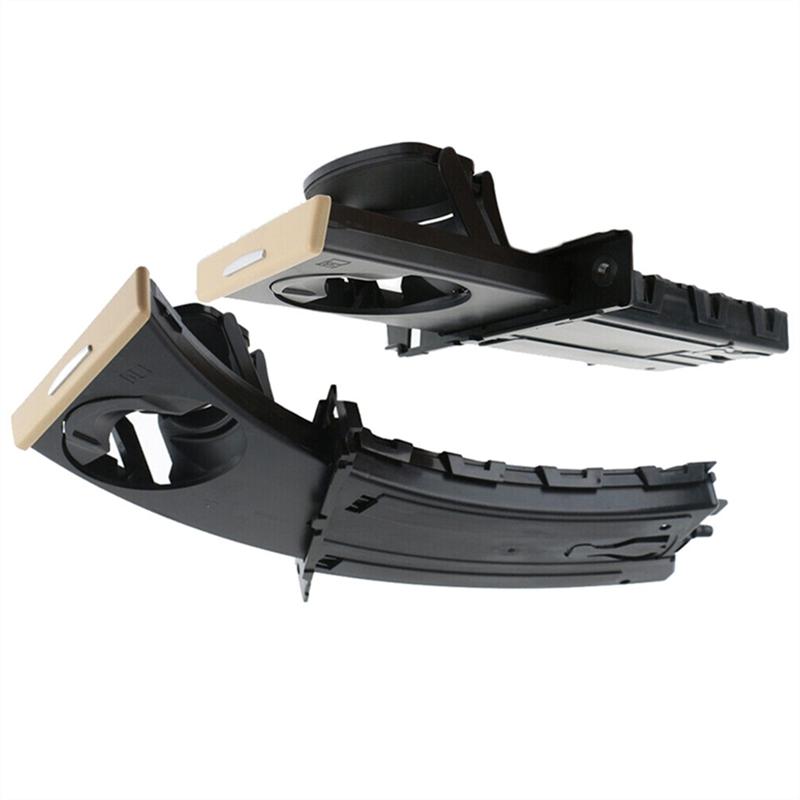 1Pair Front Dashboard Cup Holder Retractable Drink Holder 51459173473 For BMW E90 E91 E92 2005-2012 Left Hand Drive