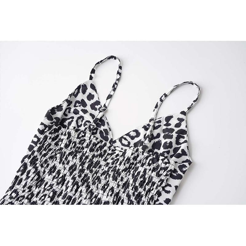 Kleid mit Animal-Print - Damen-Slipkleid 2024 mit Futter, Sommerurlaubs-Essential