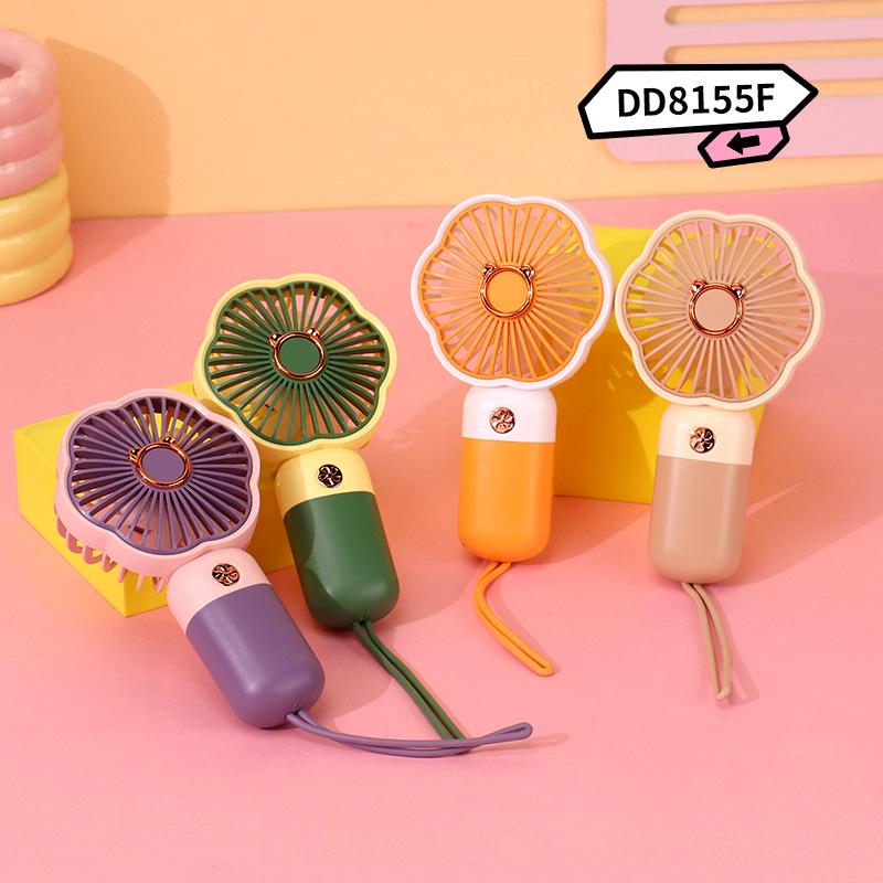 Bærbar Stillegående USB Mini Vifte - Håndholdt & Oppladbar, Perfekt Studentgave