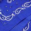 kakatrend Bandana Blue Paisley Adult 100% Cotton Stylish Handkerchief Bandana Cotton Men's Unisex Large 55cm x 55cm