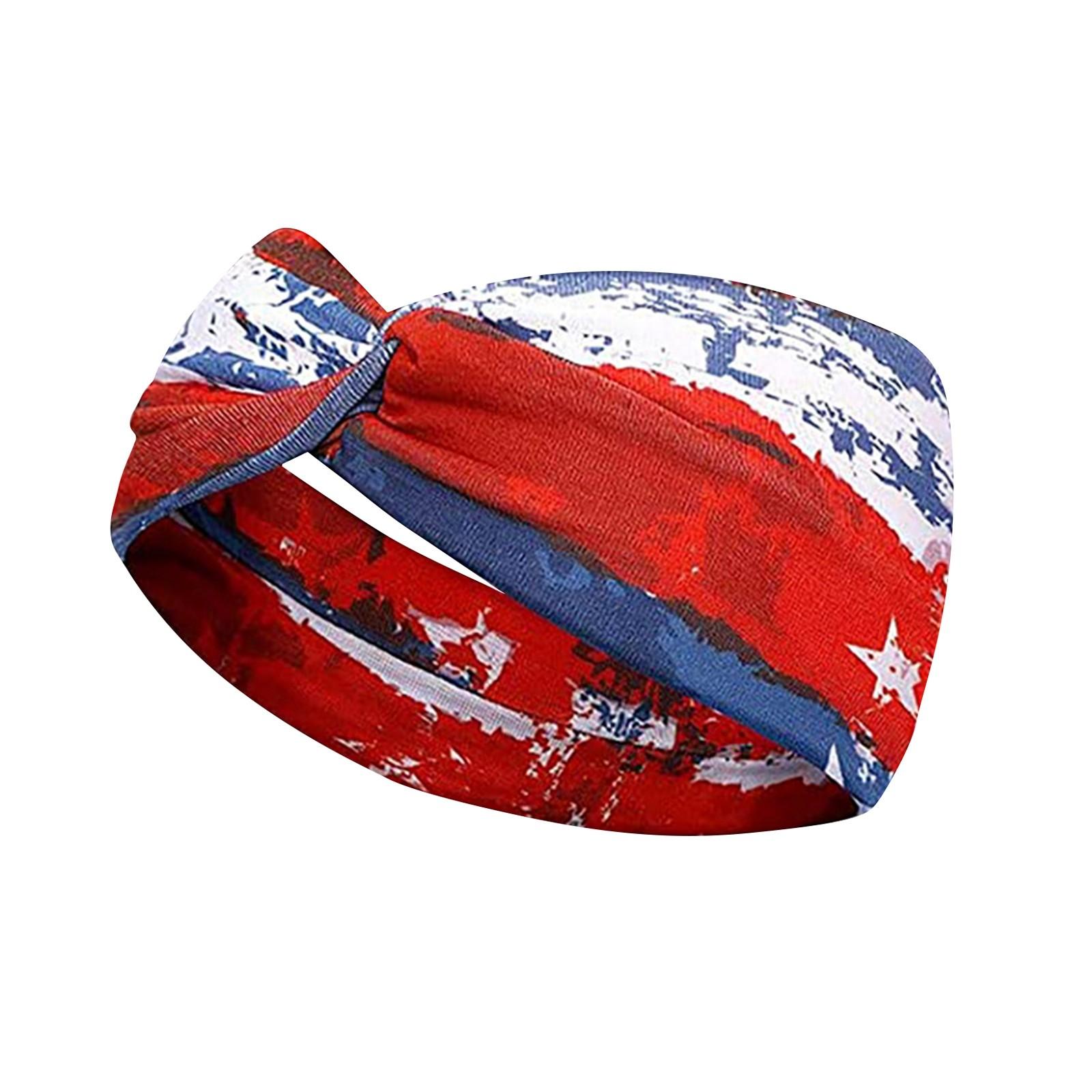 

Декоративная повязка на голову ко Дню независимости, Декоративная повязка на голову для спортивной вечеринки One Size