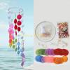 KX4B Decorative Butterfly Seashells WindChimes Pack, Mix Color for a Personals Touch in Decoration